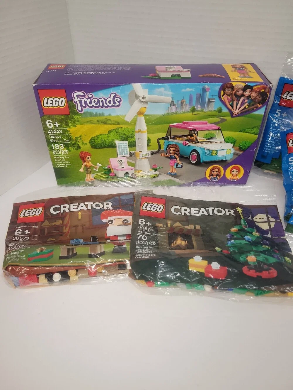 New In Package Lego Lot. Friends, City, And Christmas